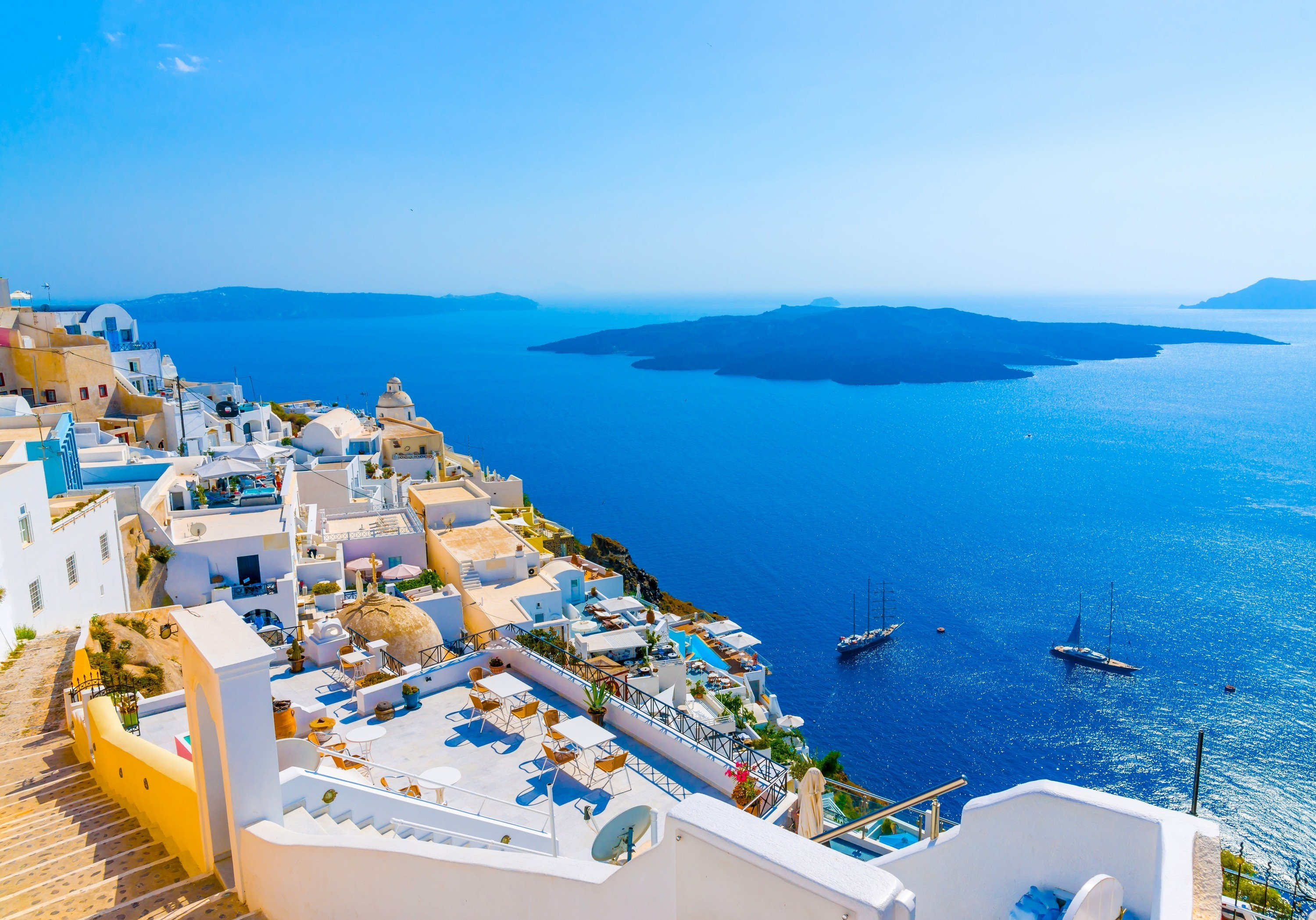 caldera criuse in santorini